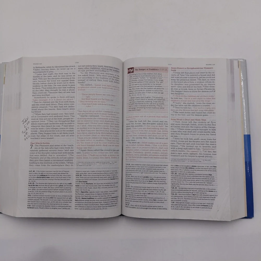 The Jeremiah Study Bible NIV Hardcover w/ Dustcover Light Use
